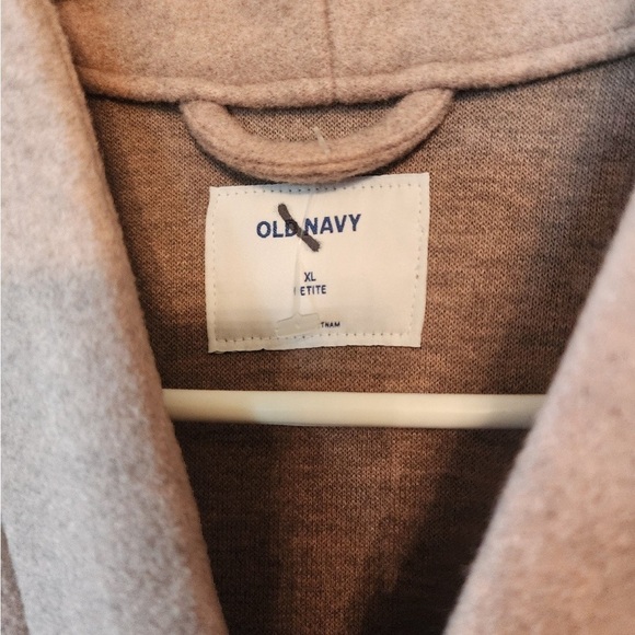 Old navy womens light pink pea coat size xl petite - Picture 2 of 4